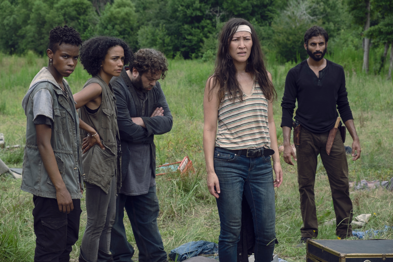 L to R: Kelly (Angel Theory), Connie (Lauren Ridloff), Luke (Dan Folger), Yumiko (Eleanor Matsuura), and Siddiq (Avi Nash).